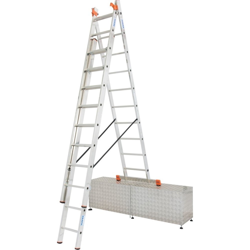 Productafbeelding nr. 1: KRAUSE® MONTO Vielzweckleiter Tribilo Treppe 3x10 Sprossen
