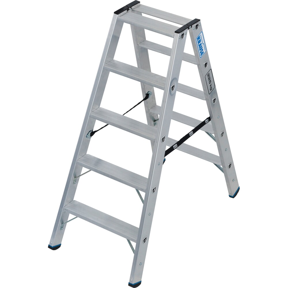 Product afbeelding: KRAUSE® STABILO Trap, dubbelzijdig toegankelijk, draagvermogen 225 kg, 2 x 5 treden