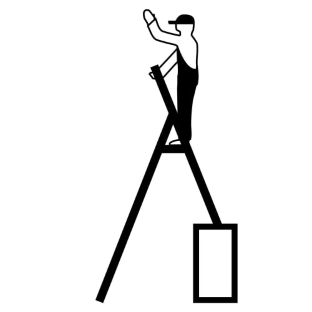 Productafbeelding nr. 14: KRAUSE® STABILO telescopische ladder met treden, eenzijdig toegankelijk, 4 treden