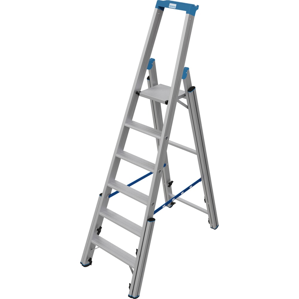 Productafbeelding nr. 20: KRAUSE® STABILO telescopische ladder met treden, eenzijdig toegankelijk, 6 treden
