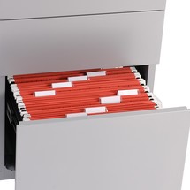 Productafbeelding nr. 5: Ladekast op wielen Note™ met hangmappen en lade, hxbxd 495 x 420 x 565 mm, zwart