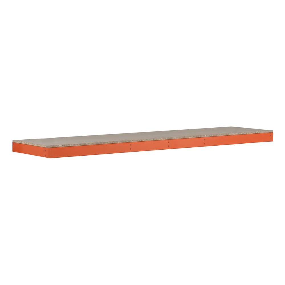 Product afbeelding: Legbord voor grootvakrek SCHULTE, met spaanplaten, bxd 1.536 x 926 mm, oranje