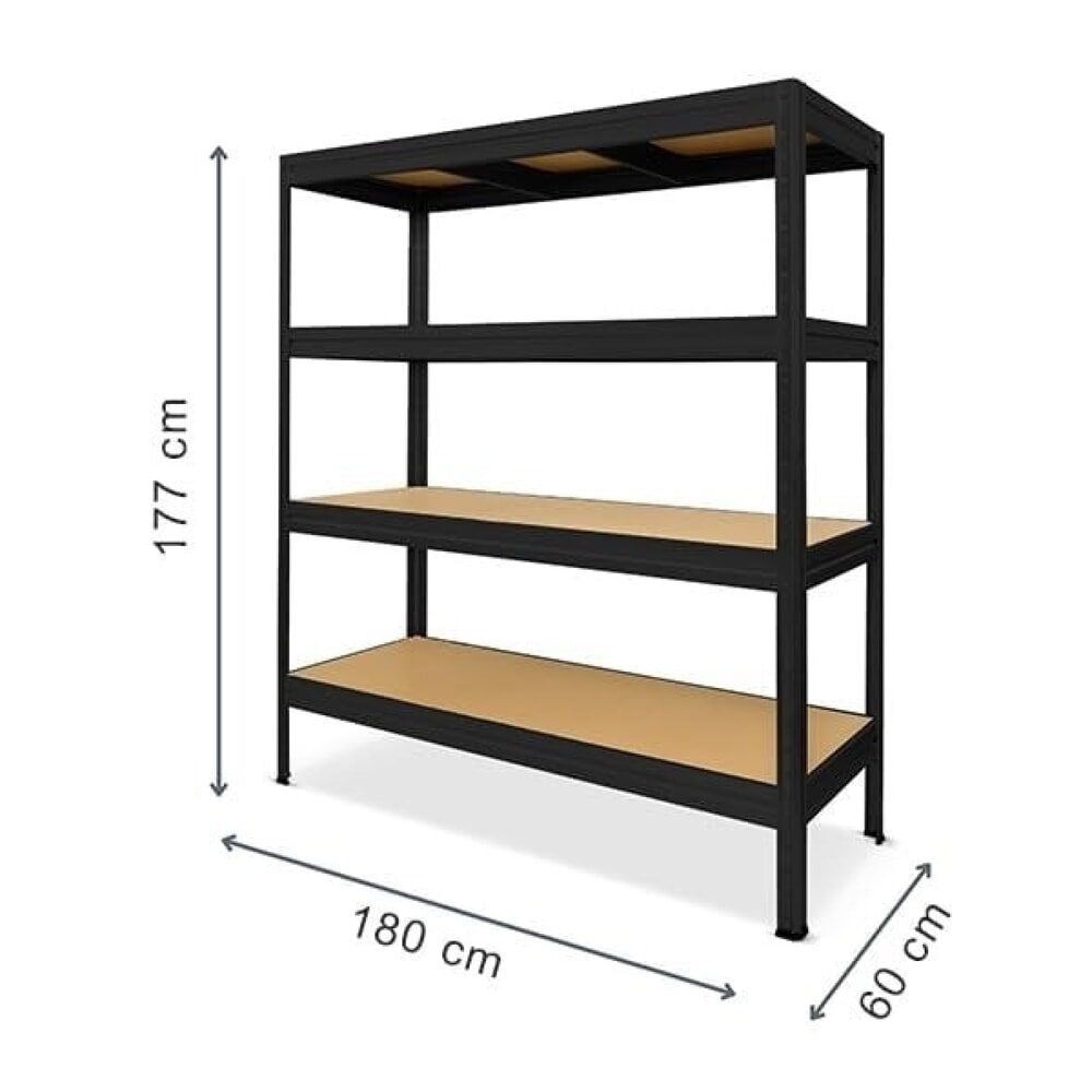Productafbeelding nr. 2: Legbordrek Steinbock®, type M, VL 375 kg, hxbxd 1.770 x 1.600 x 600 mm
