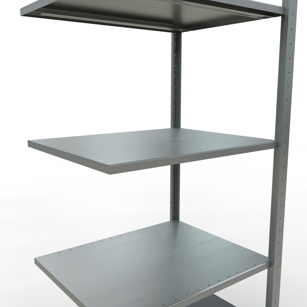 Produktabbildung Nr. 4: Legbordrek SCHULTE met inhaaksysteem, AV, VL 150 kg, verzinkt, hxbxd 2.000 x 750 x 600 mm
