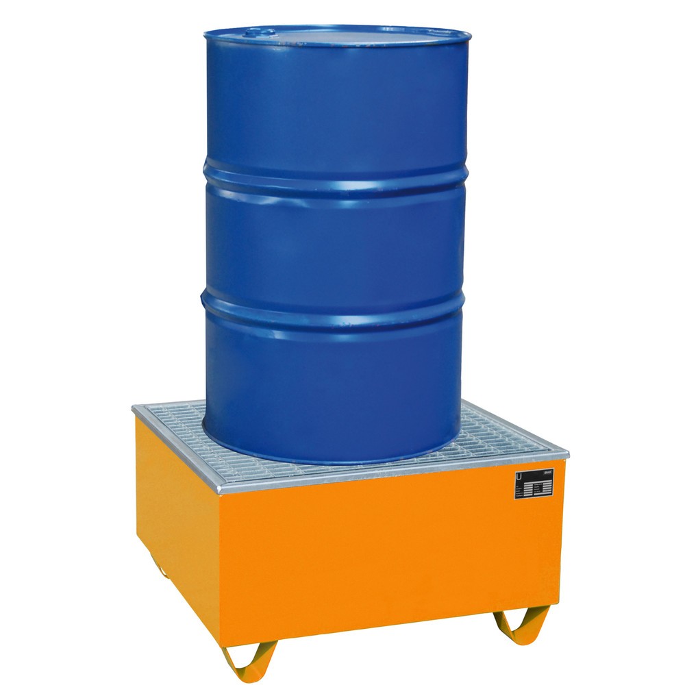 Productafbeelding nr. 2: Lekbak Bauer® AW-1/PE, gelakt, geeloranje