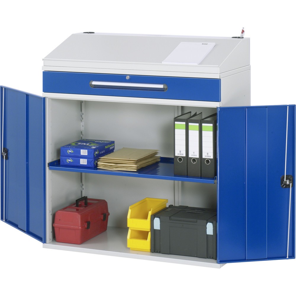 Produktabbildung Nr. 1: Lessenaar RAU, hxbxd 1.110-1.220 x 1.100 x 520 mm, lade 1 x 120 mm