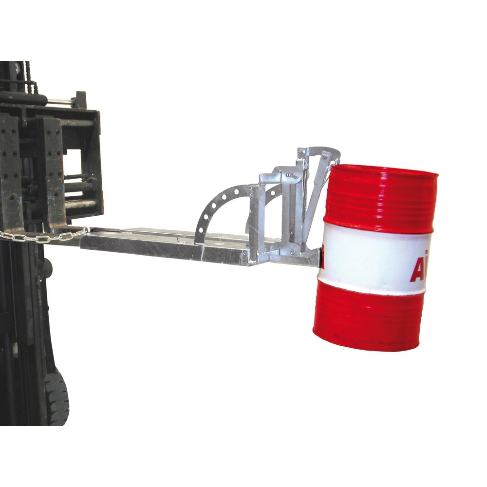 N° de l'image du produit 2 : Lève-fût RS pour fûts en acier de 60 litres, 1 fût, galvanisé à chaud