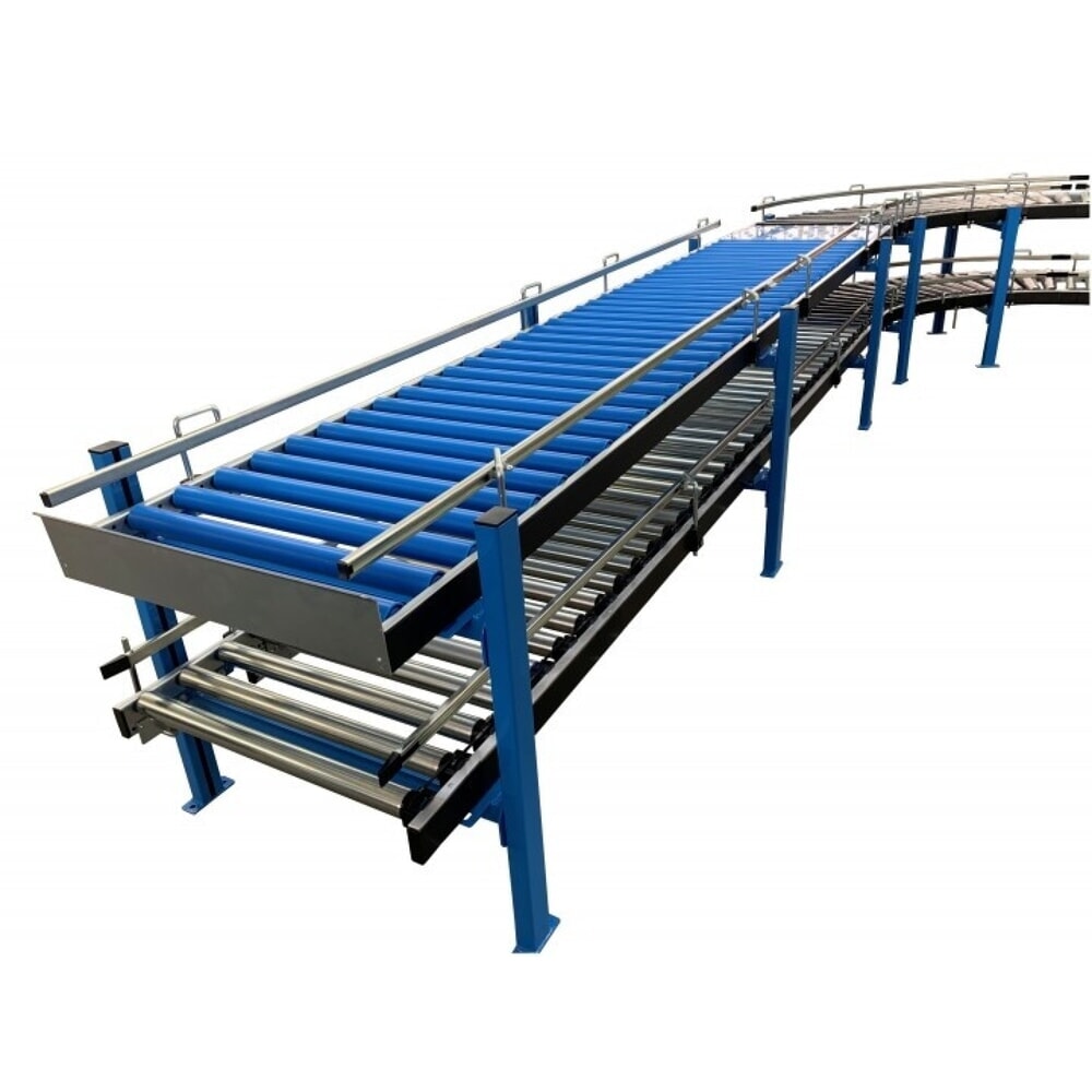 Productafbeelding nr. 7: Lichte rollenbaan, rollen van buizenstaal, Ø 50 mm, lxb 3.000 x 300 mm, asafstand 62,5 mm