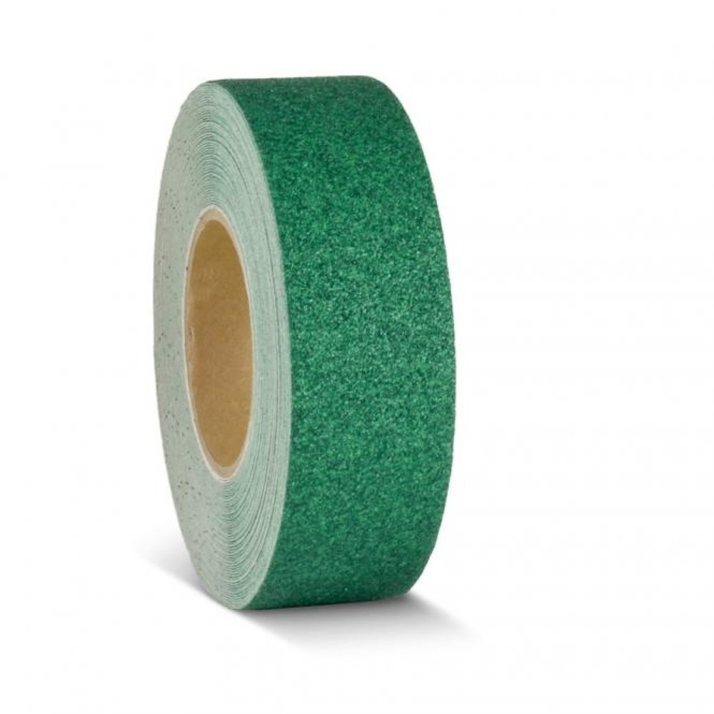 Produktabbildung Nr. 1: m2-antisliplaag™ waarschuwingsmarkering, rol, breedte 50 mm, groen