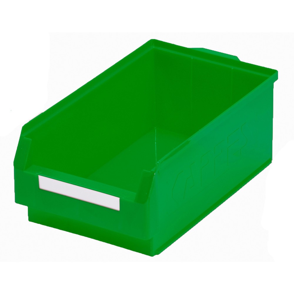 Product afbeelding: Magazijnbakken RasterPlan, hxbxd 200 x 300 x 500 mm, groen