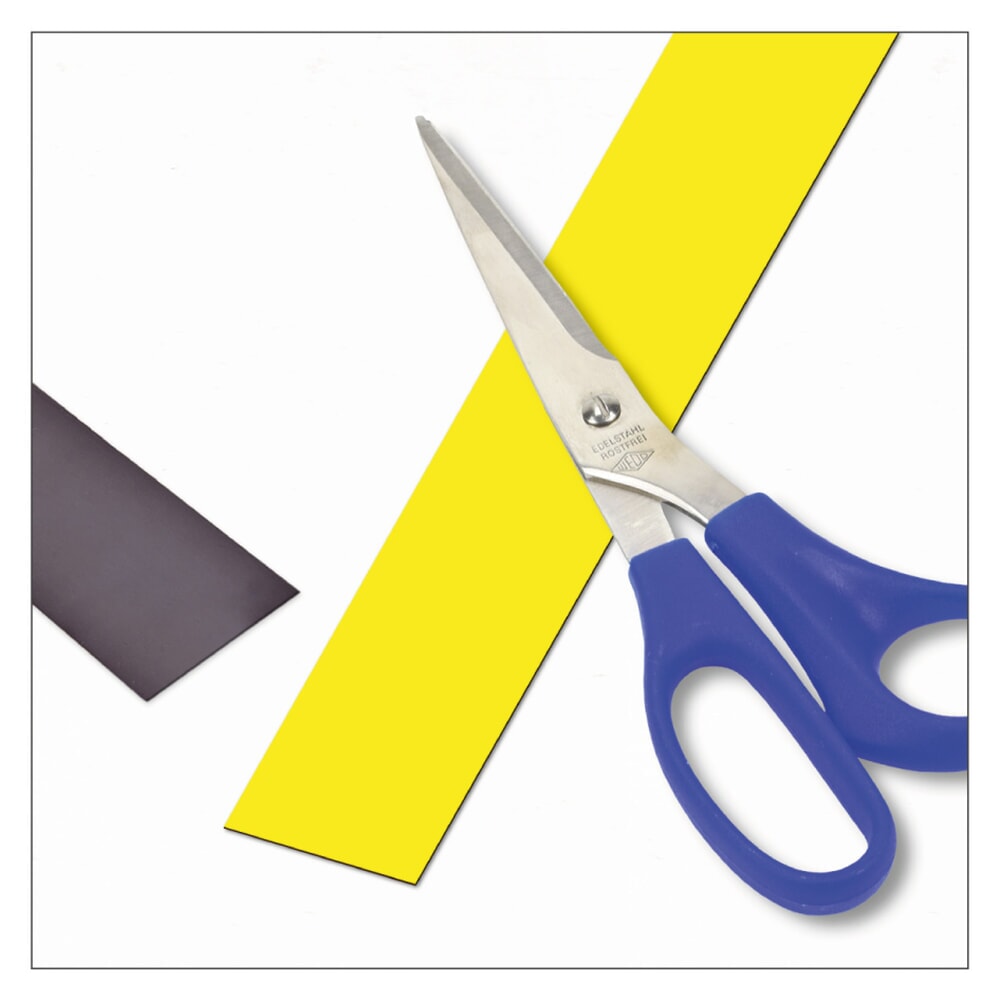 Produktabbildung Nr. 1: Magnetische beschrijfbare tape, rol, breedte 30 mm, geel