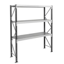 Productafbeelding nr. 1: ManOrga Grootvakrek, met staalpanelen, GF, H x B x D 2.000 x 1.800 x 600 mm