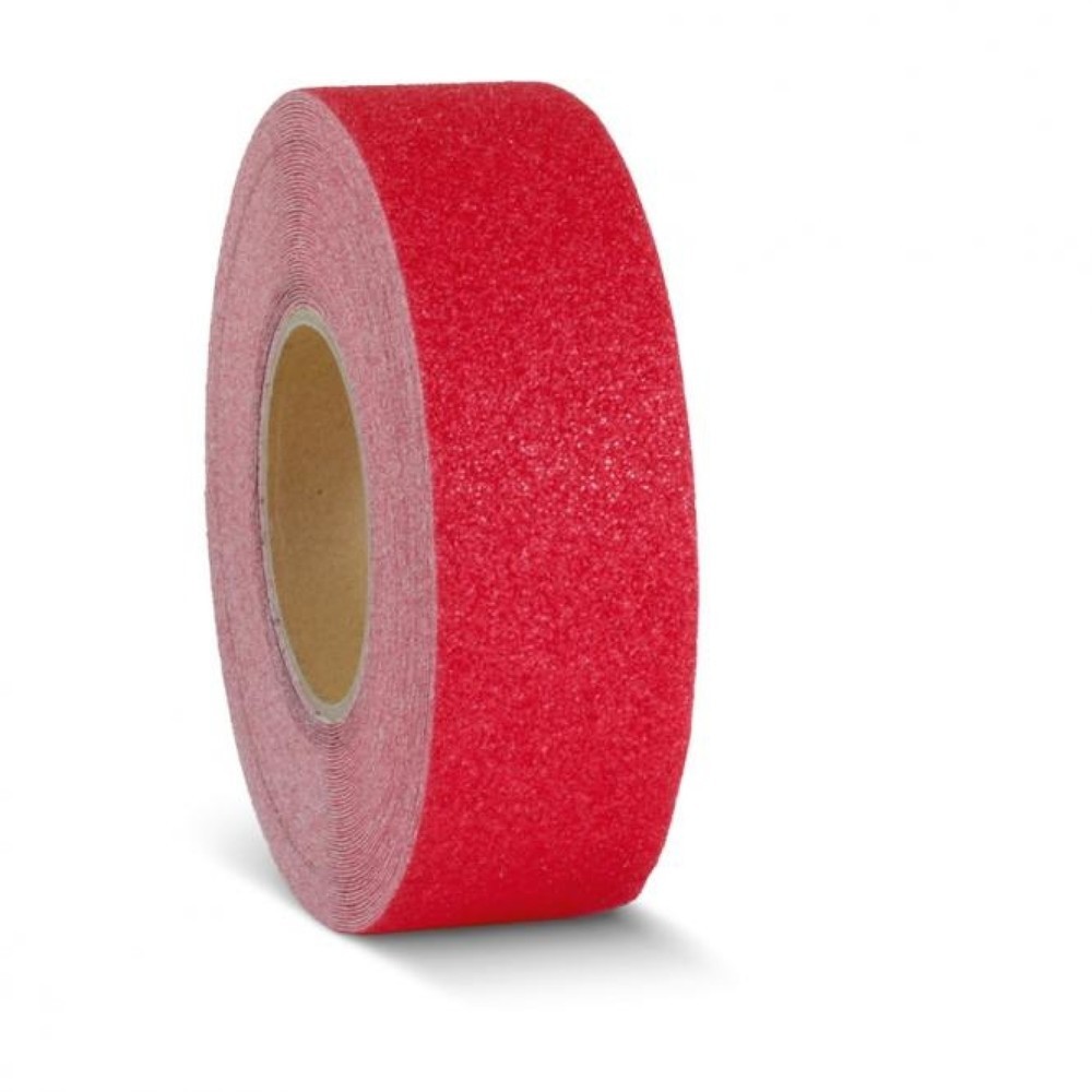Produktabbildung Nr. 1: Revêtement antidérapant m2™, marquage de signalisation, rouleau, largeur 50 mm, rouge