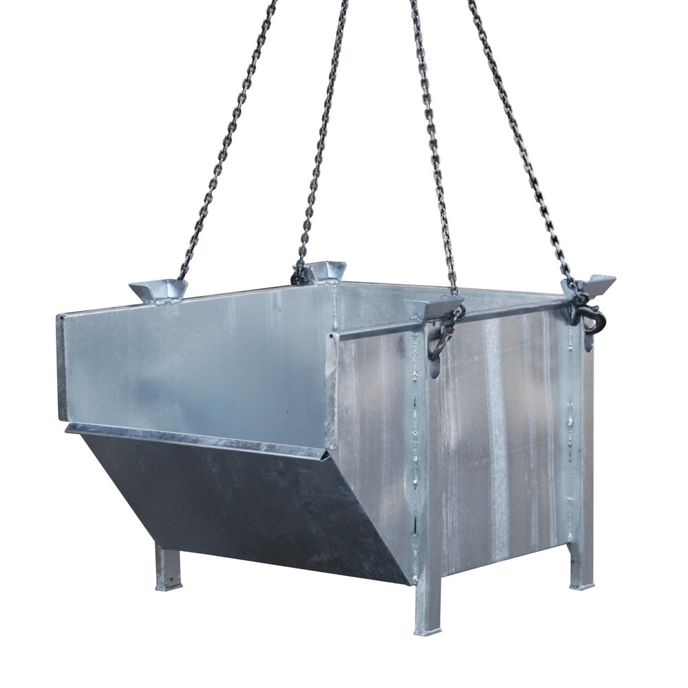 Produktabbildung Nr. 2: Materiaalcontainer Bauer® BBM 500, thermisch verzinkt