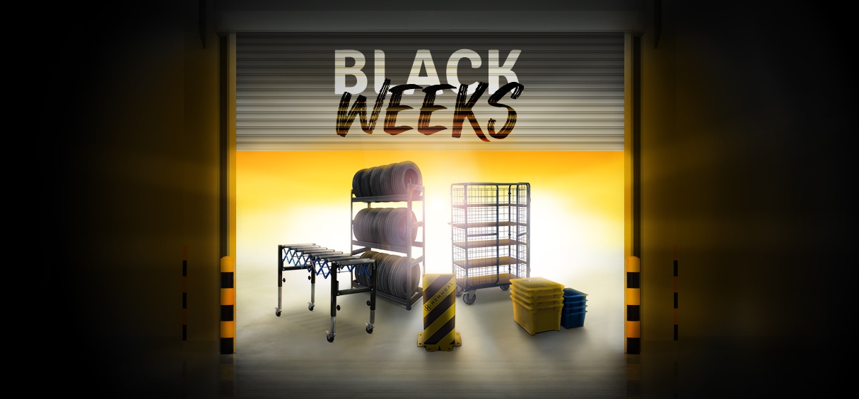 Black Weeks Deals categorieën opslag & transport