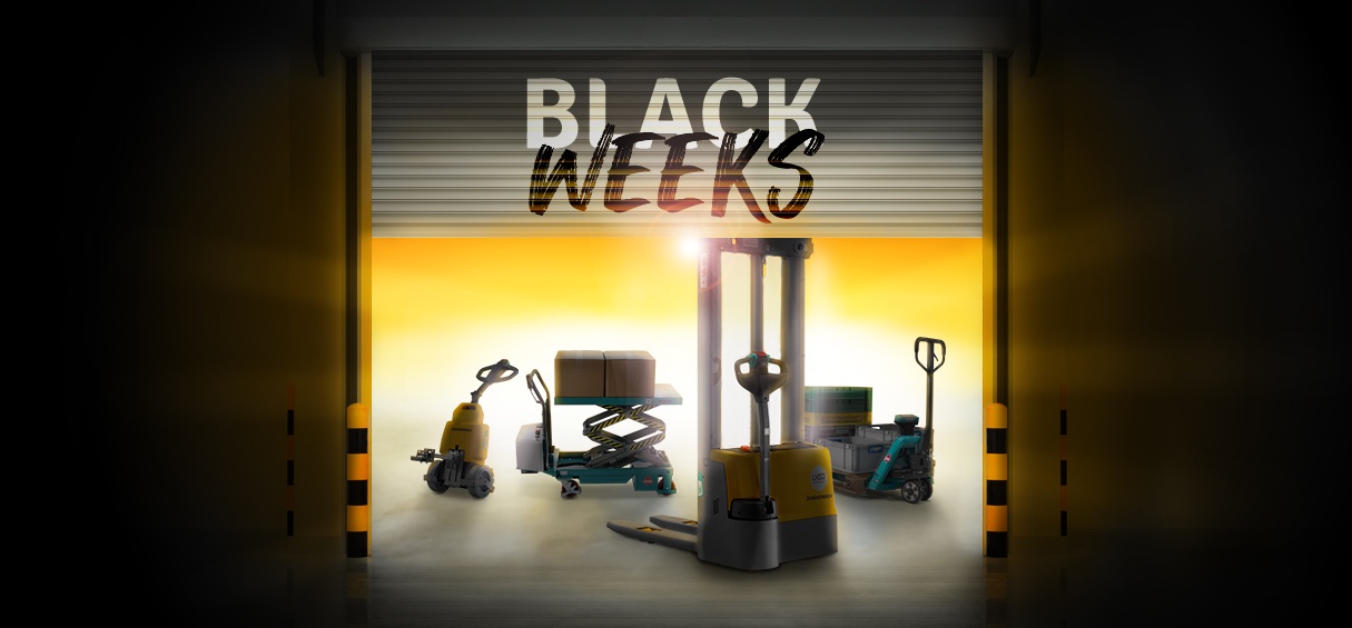 Black Weeks Deals categorie stapelen & heffen