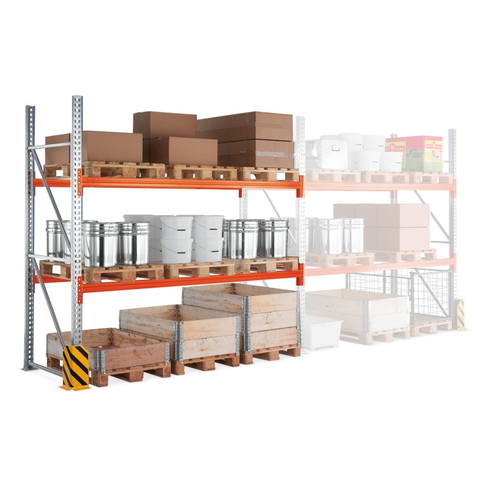 Produktabbildung Nr. 2: META MULTIPAL palletrek, aanbouwelement, vaklast 2.000 kg, 8 palletplaatsen, 3,8 m hoog