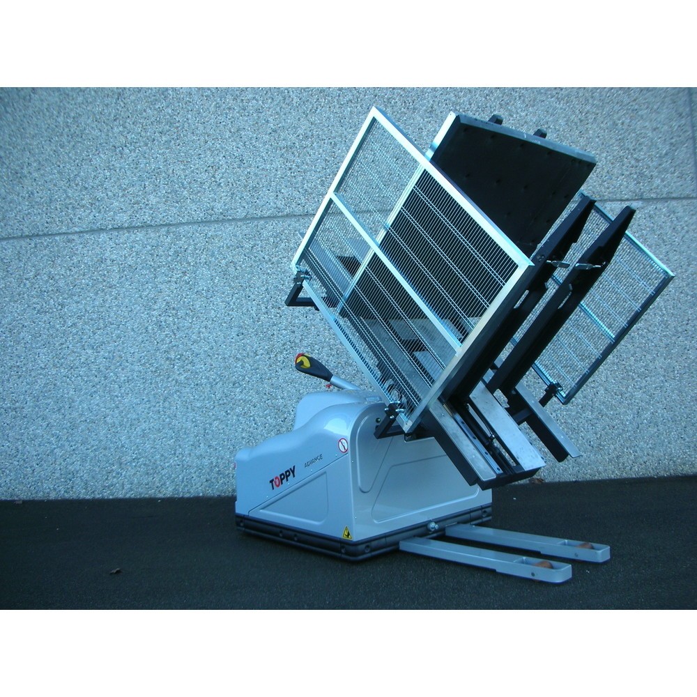 Produktabbildung Nr. 2: Mobiele palletdraaier, opening 600 - 1.800 mm, laadcapaciteit 1.500 kg