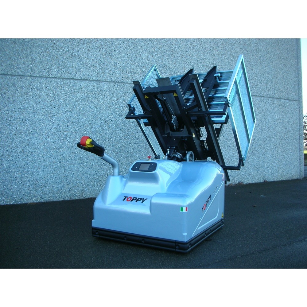 Produktabbildung Nr. 3: Mobiele palletdraaier, opening 600 - 1.800 mm, laadcapaciteit 1.500 kg
