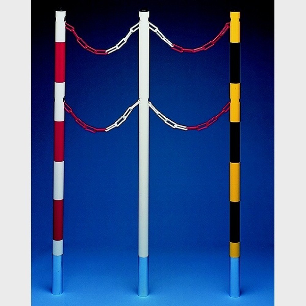 Produktabbildung Nr. 2: MOTTEZ metalen paal, hoogte 1.500 mm, wit