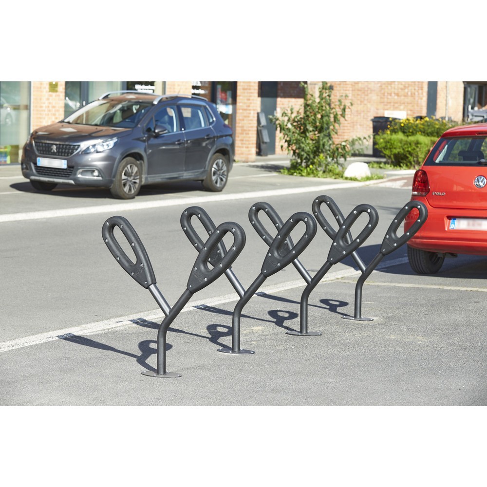 Produktabbildung Nr. 4: MOTTEZ paal voor 2 fietsen, lengte 950 mm