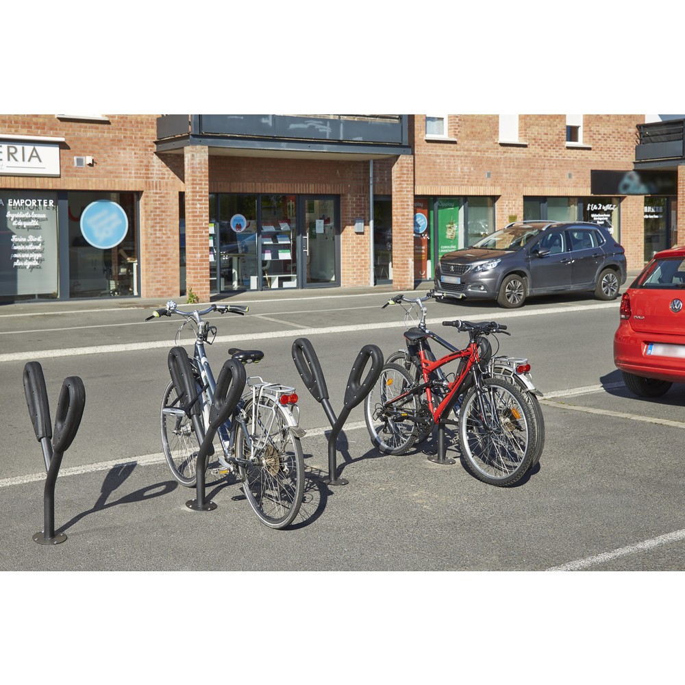 Produktabbildung Nr. 8: MOTTEZ paal voor 2 fietsen, lengte 950 mm