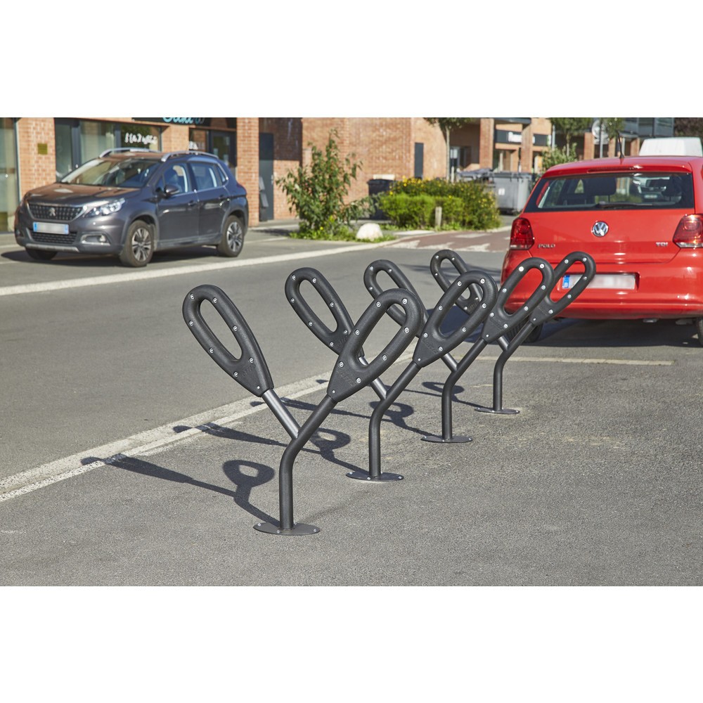 Produktabbildung Nr. 11: MOTTEZ paal voor 2 fietsen, lengte 950 mm