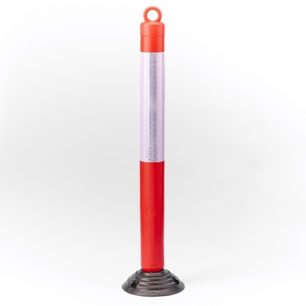 Illustration du produit: MOTTEZ Poteau de signalisation sur base flexible, hauteur 1 200 mm