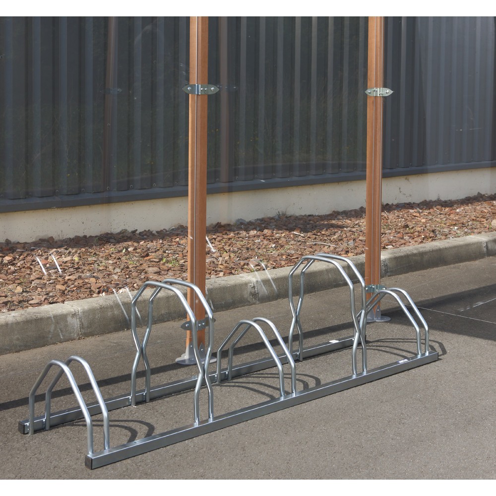 Produktabbildung Nr. 4: MOTTEZ Râtelier à vélos pour 5 vélos sur 2 niveaux côte à côte