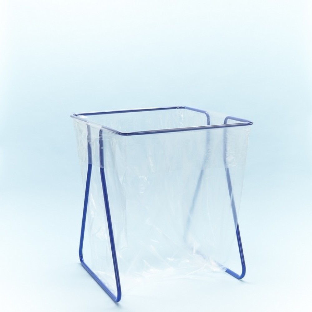 Produktabbildung Nr. 3: MOTTEZ Support pour sacs poubelle 1 000 litres sans roulettes, bleu