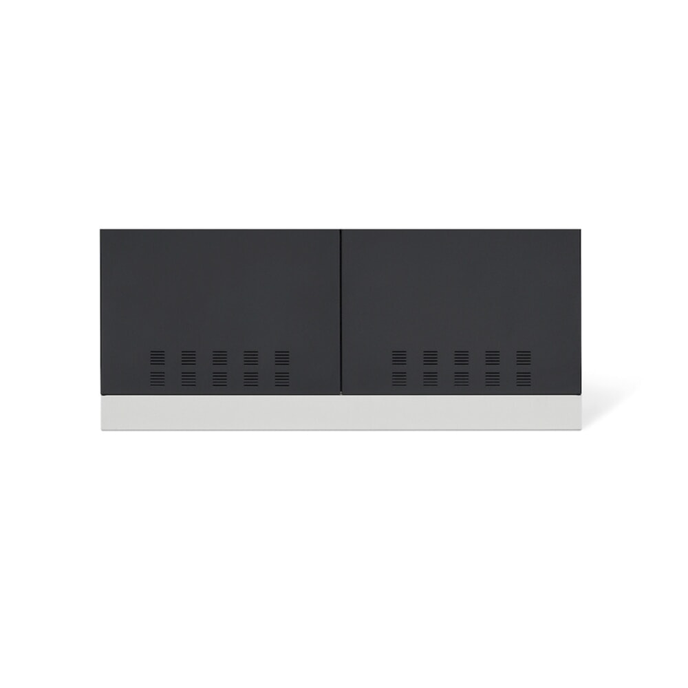 Productafbeelding nr. 3: Multifunctionele kast Fami PERFOM, kledingstang, 3 legborden, hxbxd 2.000 x 1.023 x 726 mm, lichtgrijs, antraciet