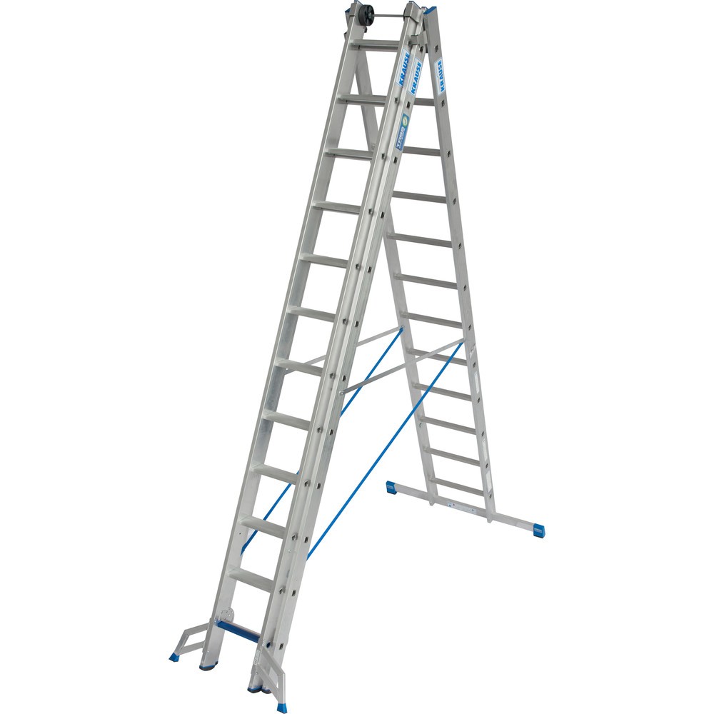 Produktabbildung Nr. 9: Multifunctionele ladder KRAUSE +S, 3 x 12 sporten / treden