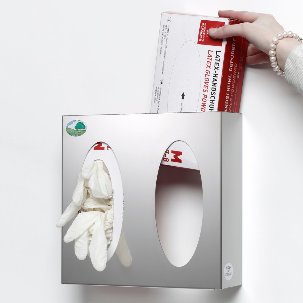 Produktabbildung Nr. 2: Muurdispenser VAR® voor handschoen-/handdoekdozen, 2 dozen