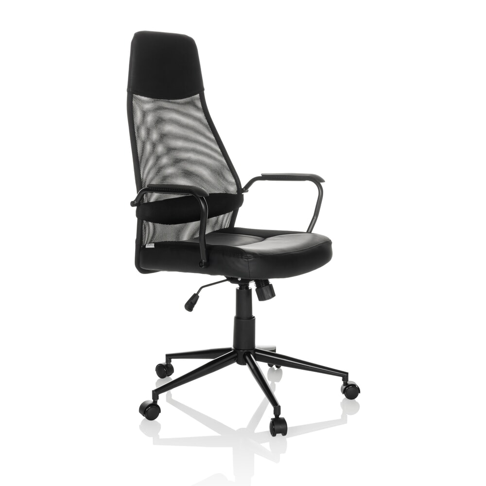 N° de l'image du produit 7 : Fauteuil de direction MyBuero MARCOZ, mécanisme de bascule, capacité de charge 120 kg, noir