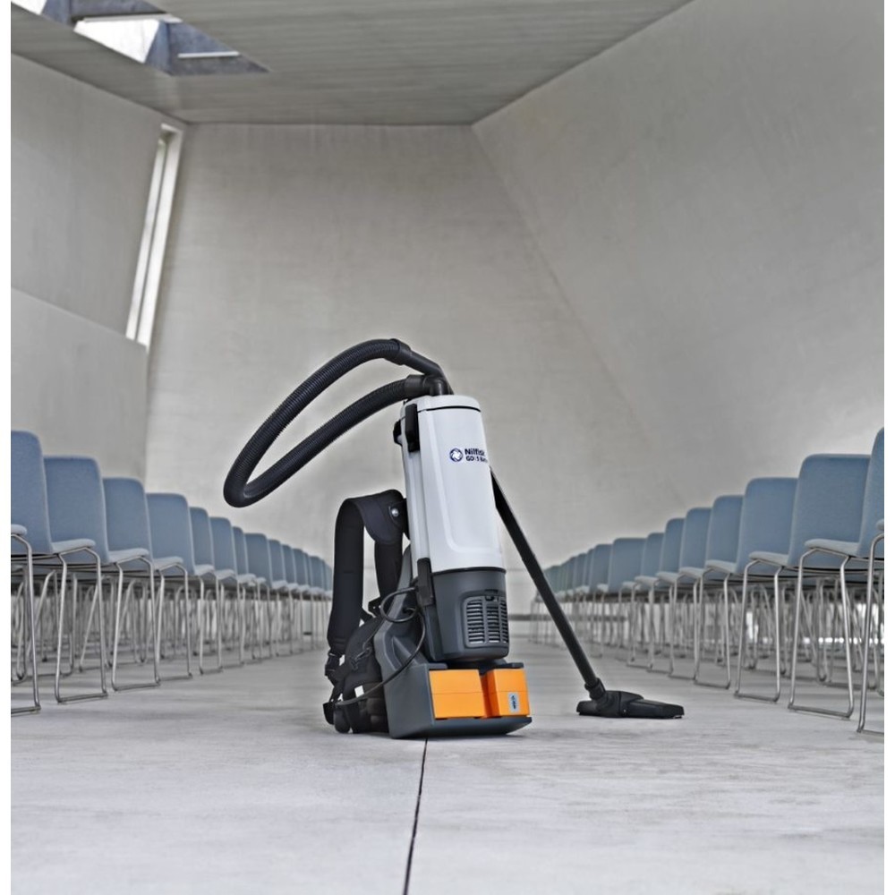 N° de l'image du produit 3 : Nilfisk® Aspirateur dorsal GD5 Battery, 2 batteries