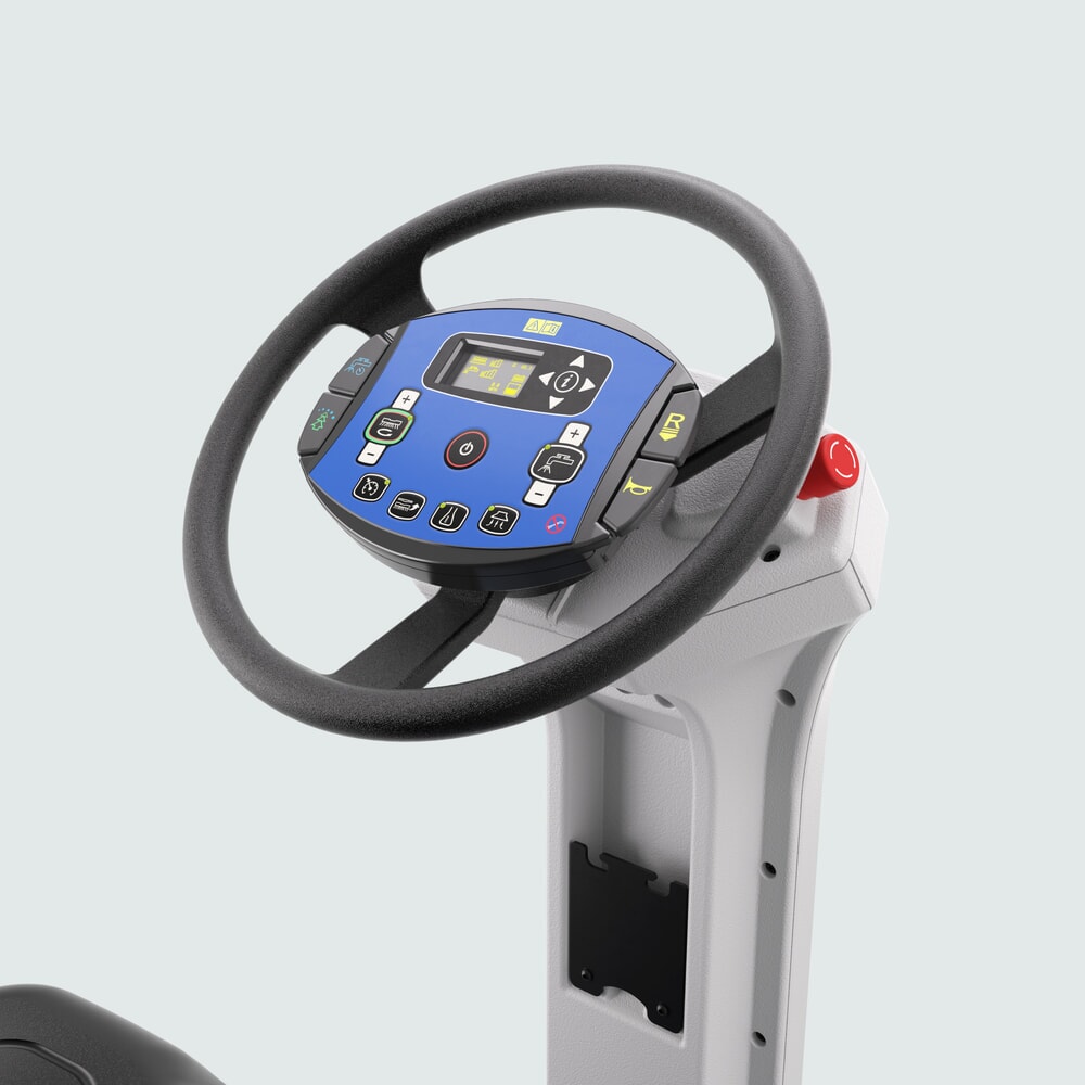 N° de l'image du produit 6 : autolaveuse à conducteur porté Nilfisk® SC 4000 860 D, avec brosse à disque