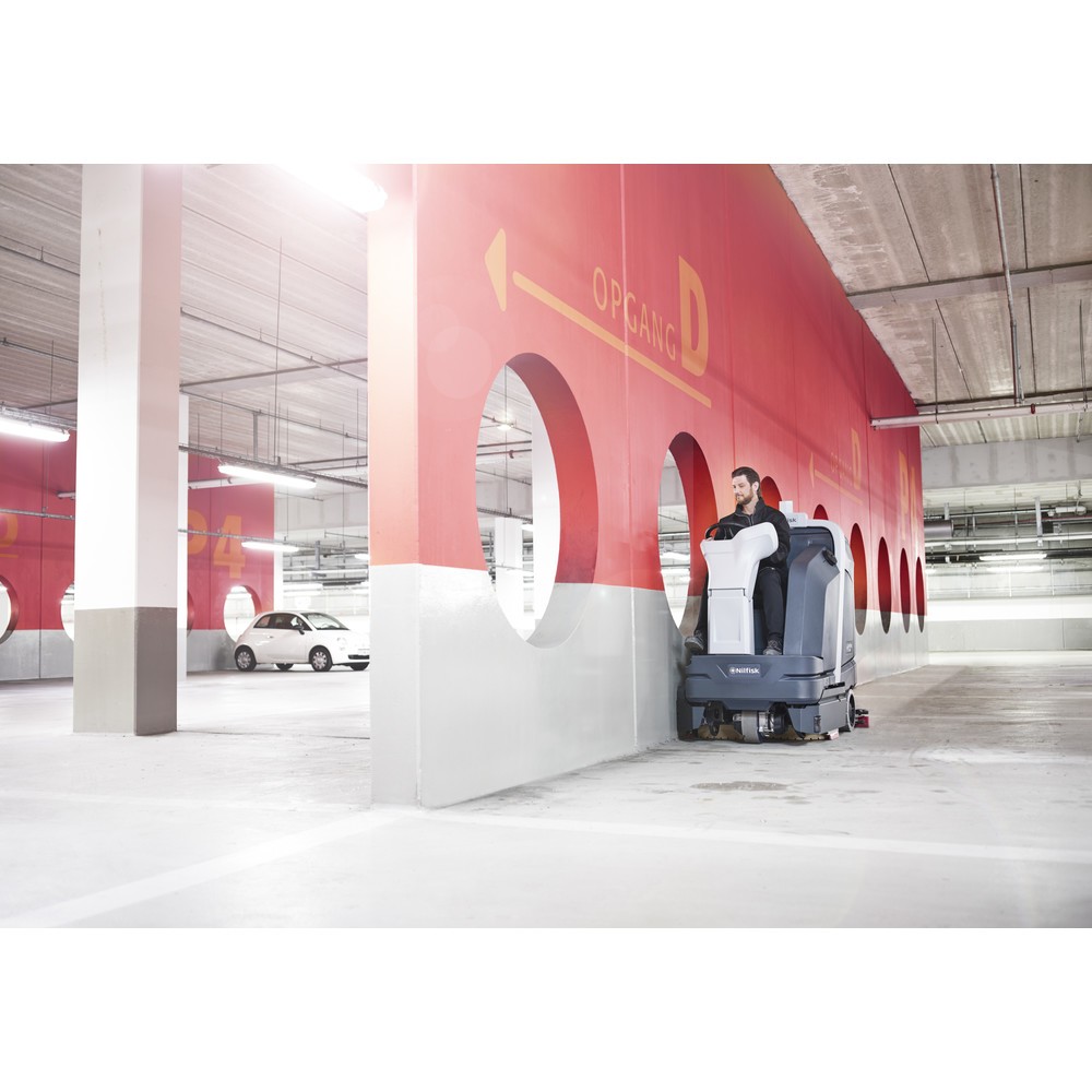 N° de l'image du produit 3 : Autolaveuse autoportée SC6000 910C Nilfisk®, largeur de travail 914 mm