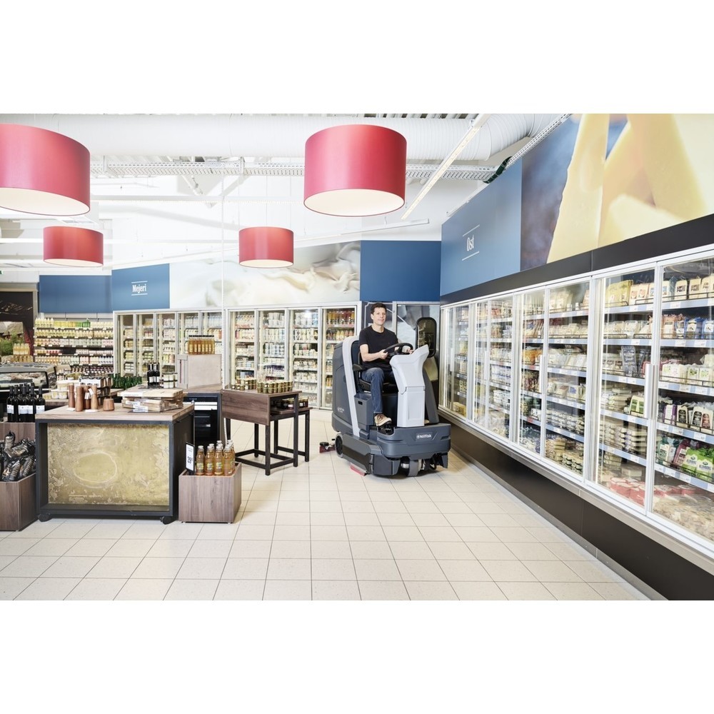 N° de l'image du produit 7 : Autolaveuse autoportée SC6000 910C Nilfisk®, largeur de travail 914 mm