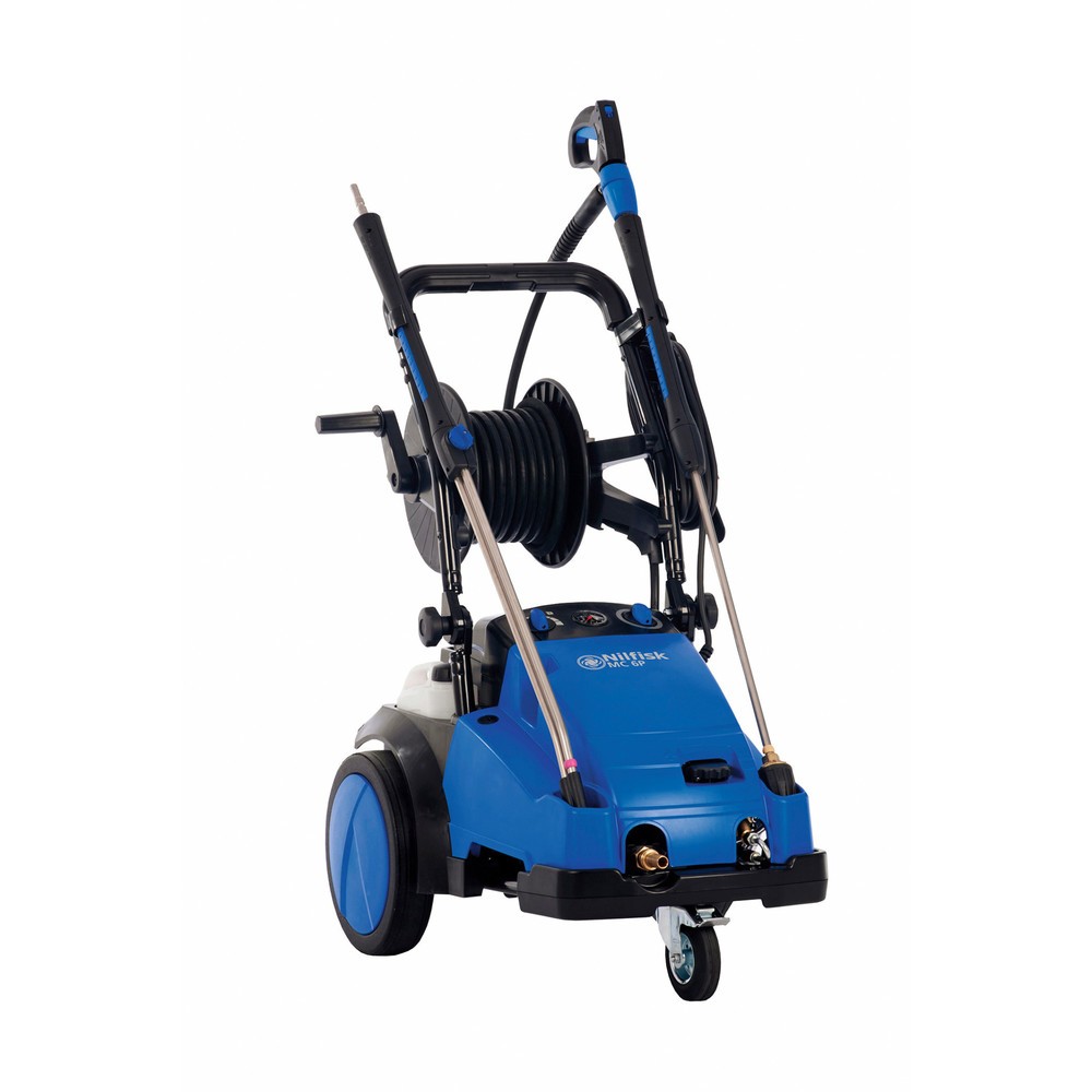 N° de l'image du produit 1 : Nilfisk® Nettoyeur haute pression industriel MC 6P-170/1600 XT, eau froide, mobile
