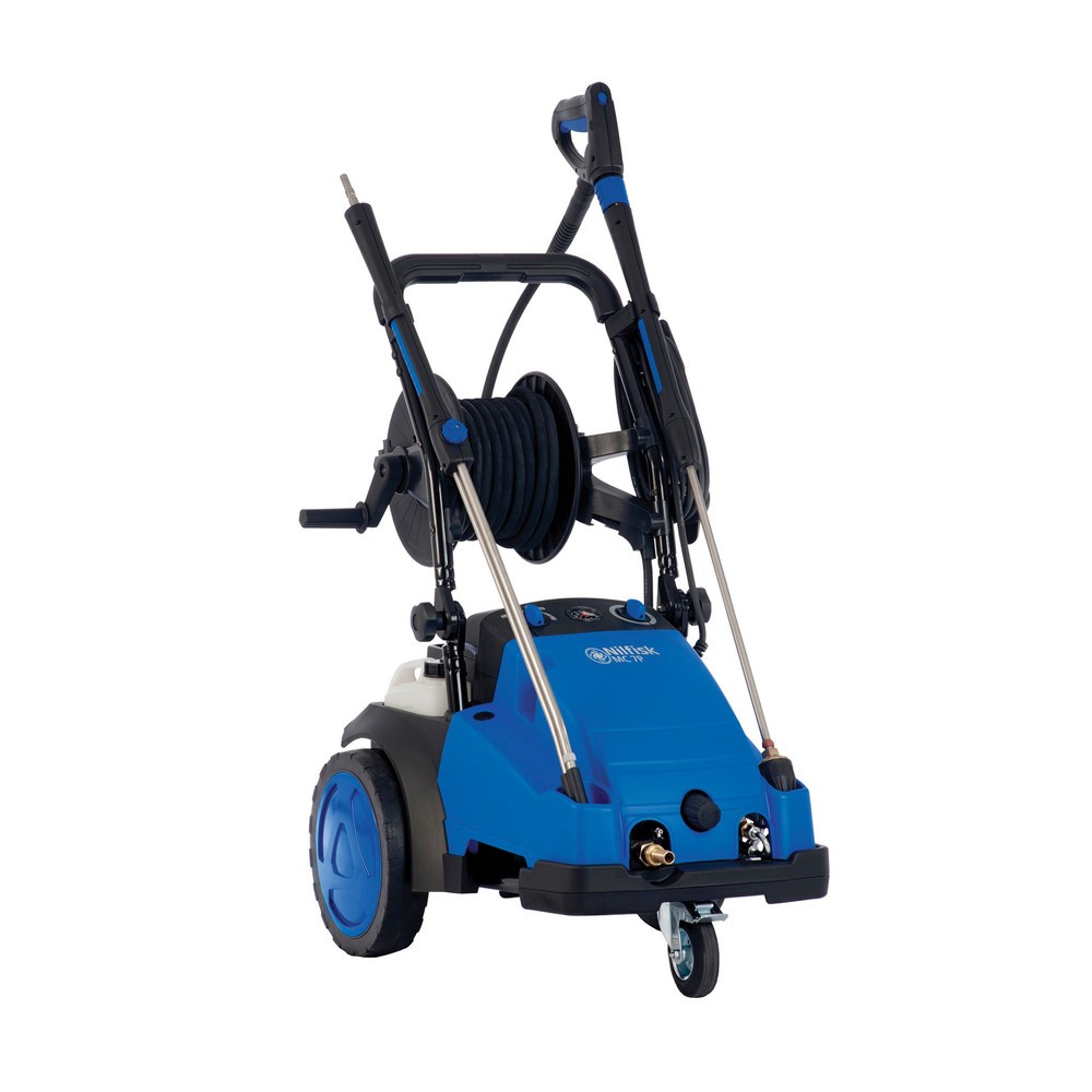 N° de l'image du produit 1 : Nilfisk® Nettoyeur haute pression industriel MC 7P-195/1280 XT, eau froide, mobile