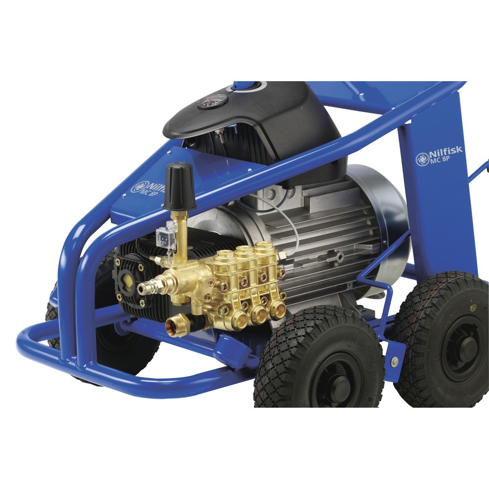 N° de l'image du produit 2 : Nilfisk® Nettoyeur haute pression industriel MC 8P-160/2500 ST, eau froide, mobile