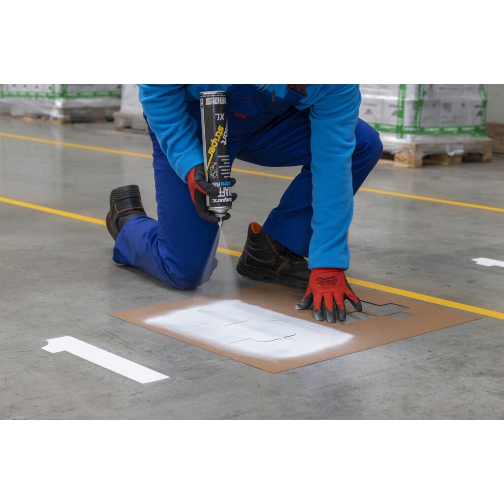 Productafbeelding nr. 5: A.M.P.E.R.E. Markeringsverf TRAFFIC extra Paint® XL 0,75 l, geel
