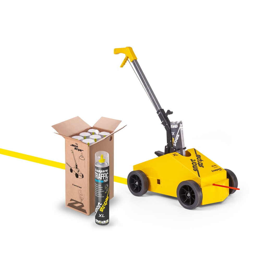 Productafbeelding nr. 7: A.M.P.E.R.E. Markeringsverf TRAFFIC extra Paint® XL 0,75 l, geel