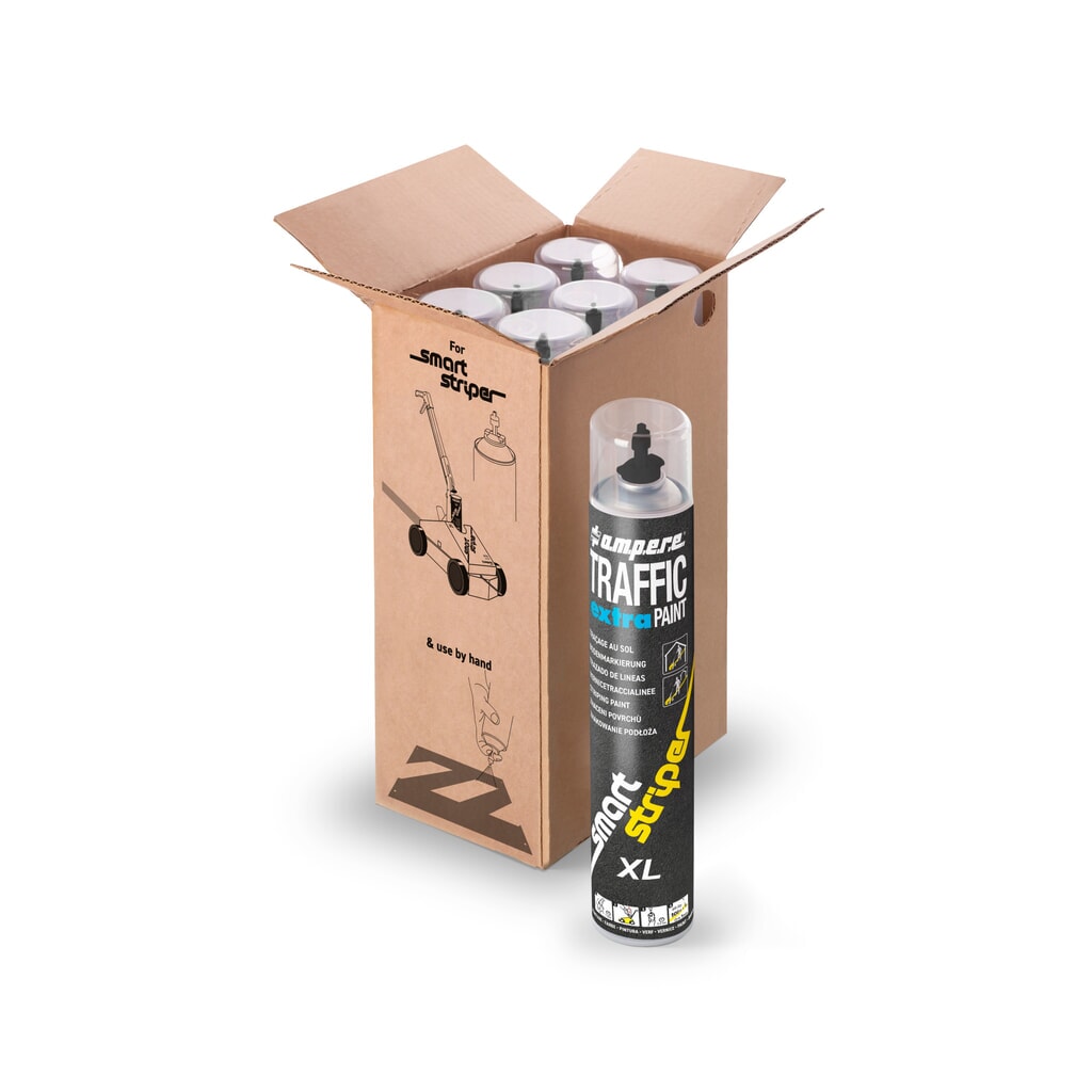 Productafbeelding nr. 6: A.M.P.E.R.E. Markeringsverf TRAFFIC extra Paint® XL 0,75 l, zwart