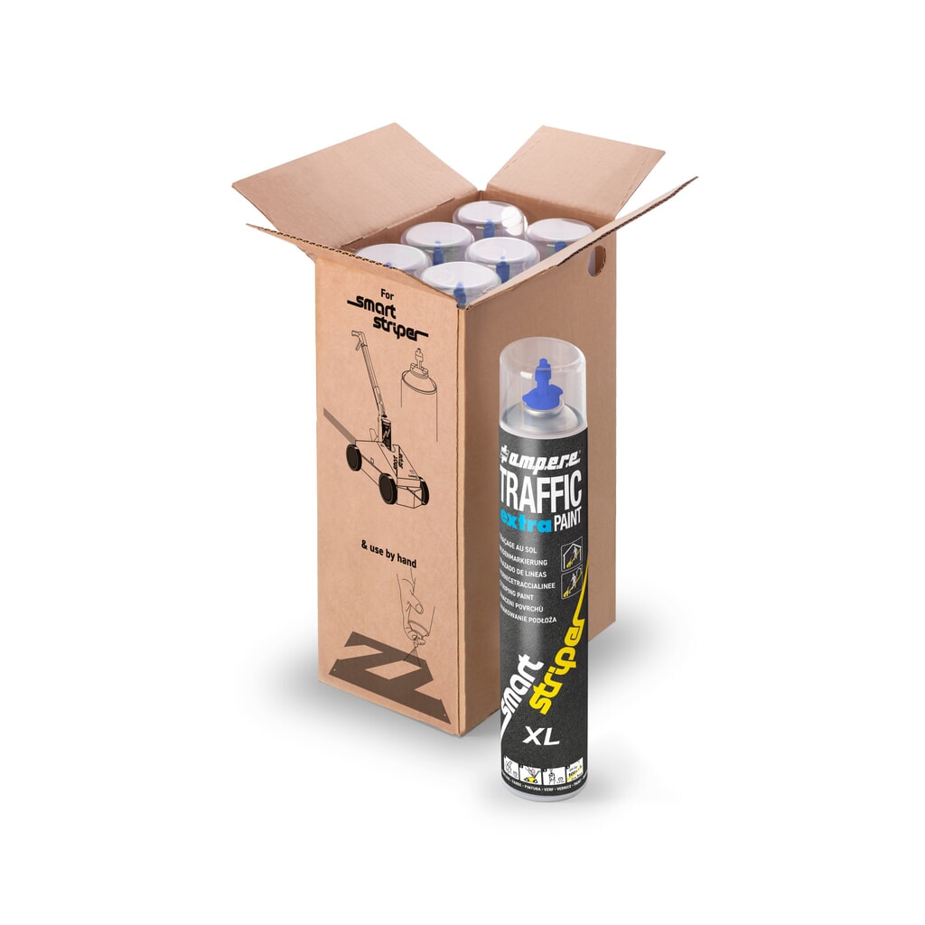 Productafbeelding nr. 7: A.M.P.E.R.E. Markeringsverf TRAFFIC extra Paint® XL 0,75 l, blauw
