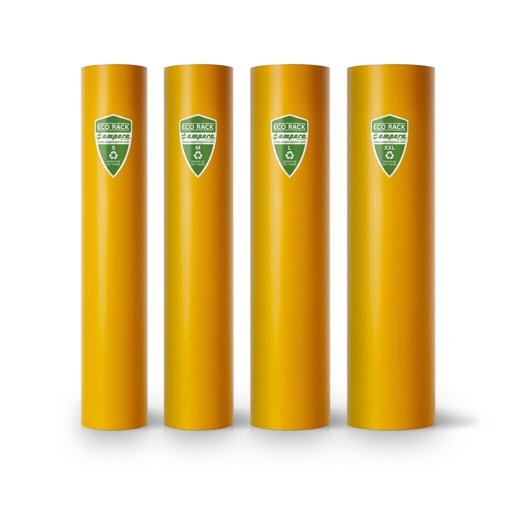 A.M.P.E.R.E. Aanrijbescherming voor rekken Eco Rack, van kunststof, model S, binnenafmetingen hxb 600 x 70 - 87 mm Productafbeelding nr. 4: A.M.P.E.R.E. Aanrijbescherming voor rekken Eco Rack, van kunststof, model S, binnenafmetingen hxb 600 x 70 - 87 mm