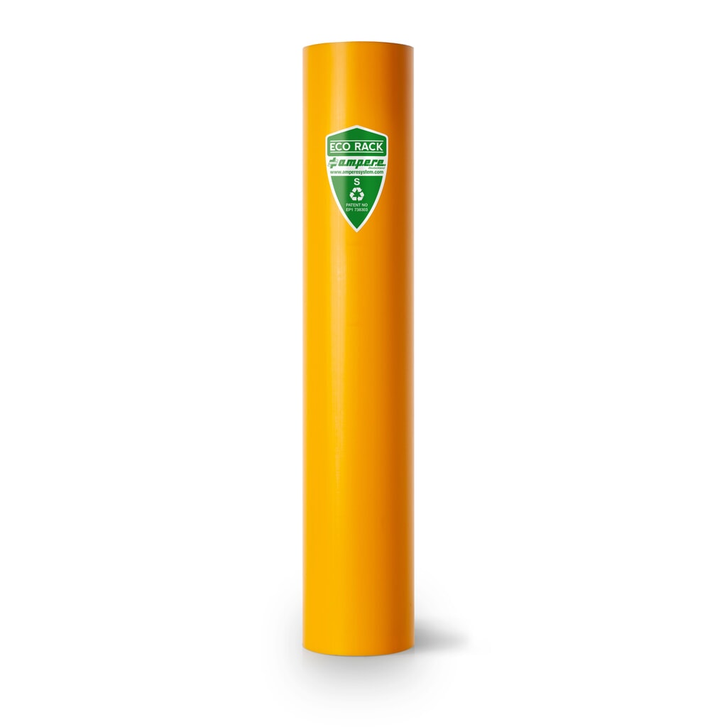 A.M.P.E.R.E. Aanrijbescherming voor rekken Eco Rack, van kunststof, model S, binnenafmetingen hxb 600 x 70 - 87 mm Productafbeelding nr. 1: A.M.P.E.R.E. Aanrijbescherming voor rekken Eco Rack, van kunststof, model S, binnenafmetingen hxb 600 x 70 - 87 mm