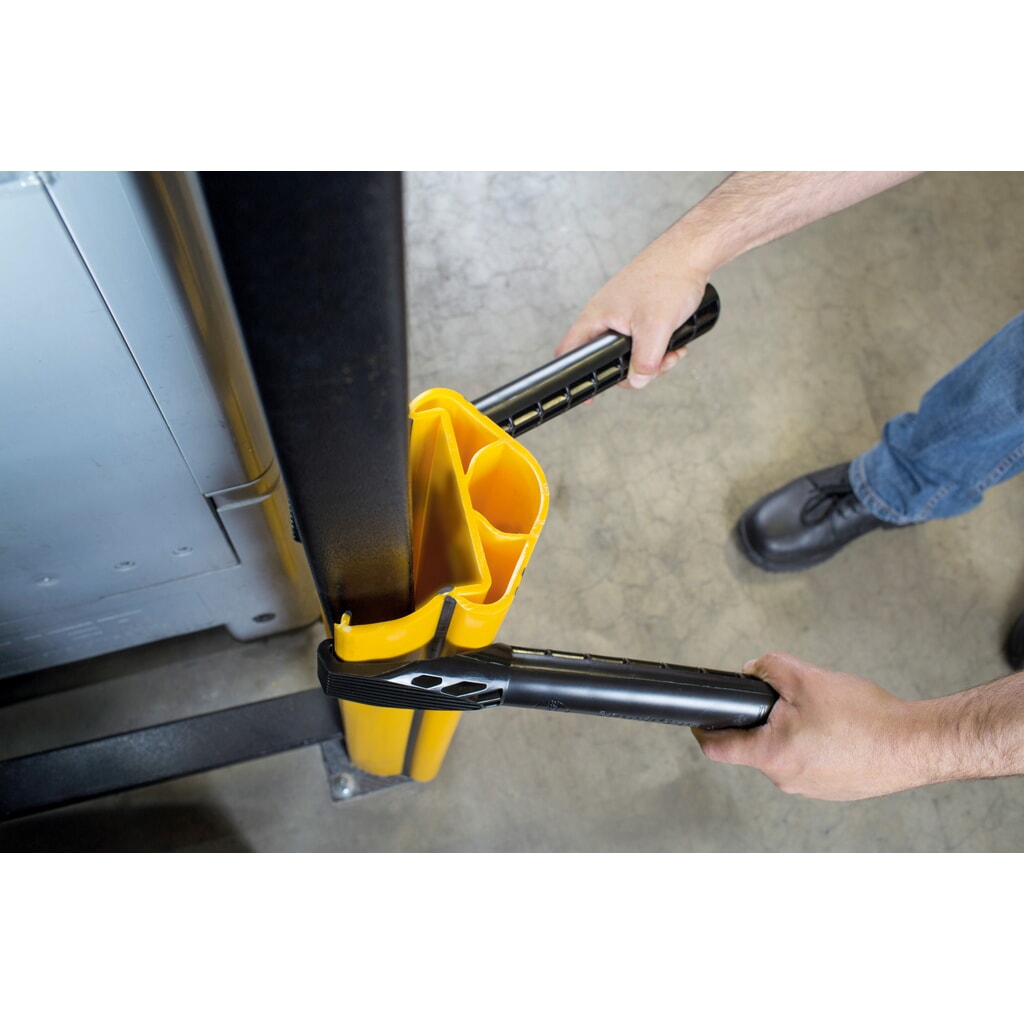Productafbeelding nr. 7: Aanrijbescherming A-SAFE voor rekken RackGuard van MEMAPLEX®, binnenafmetingen hxbxd 600 x 85 x 80 mm