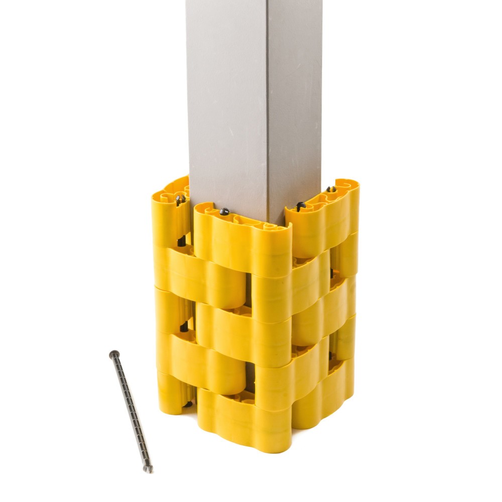 Product afbeelding: Aanrijbescherming voor pilaren, hoogte 500 mm, voor pilaarafmetingen (bxd) 100-150 x 100-150 mm