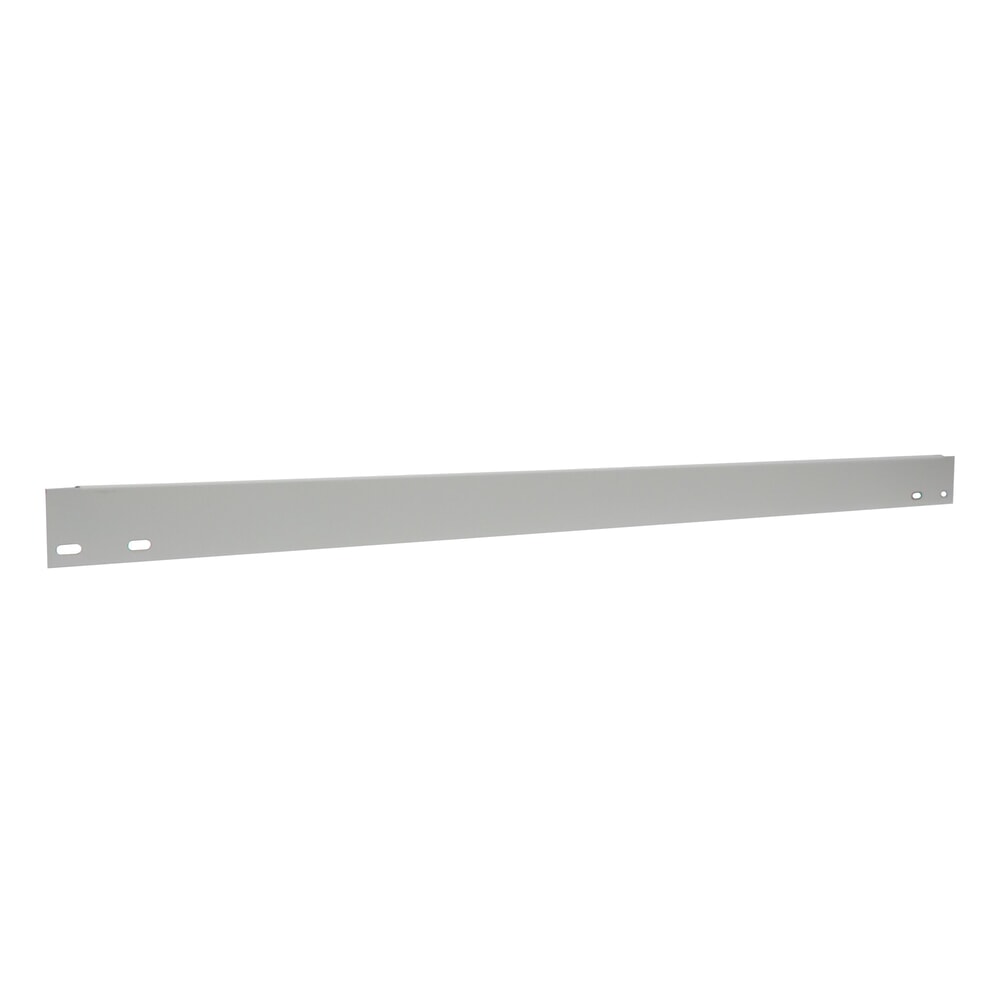 Product afbeelding: Aanslaglijst voor legbordrek SCHULTE, lichtgrijs, hxb 55 x 1.000 mm